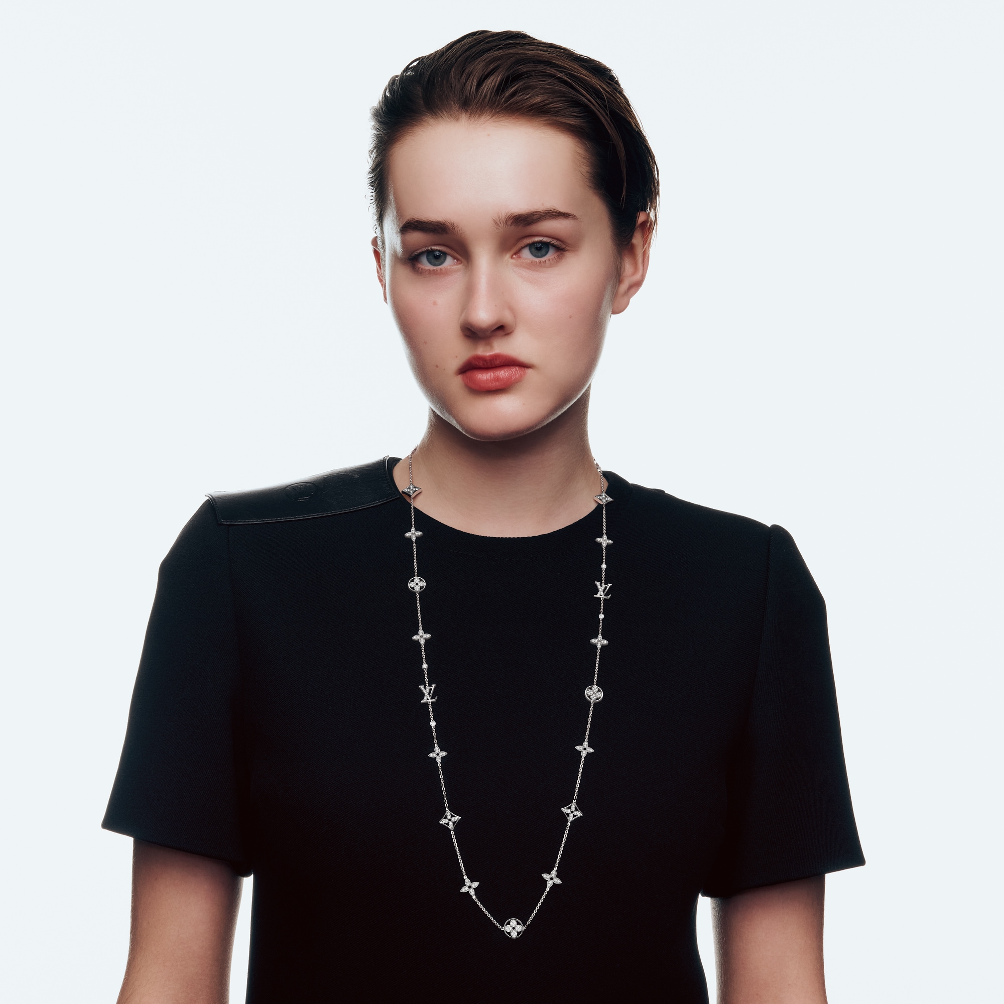 CHIEKO+ Lulu long necklace ゴールド/ブラック Chieko+ チエコプラス Lulu long necklace Lulu long necklace